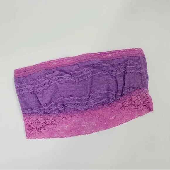 Free People Lace Bandeau - Light Purple - Picture 2 of 8